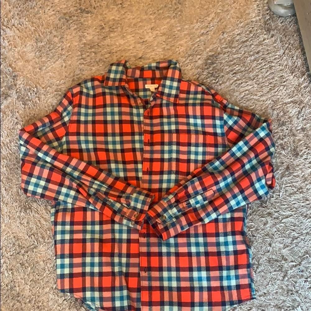 Mens XL long sleeve button down